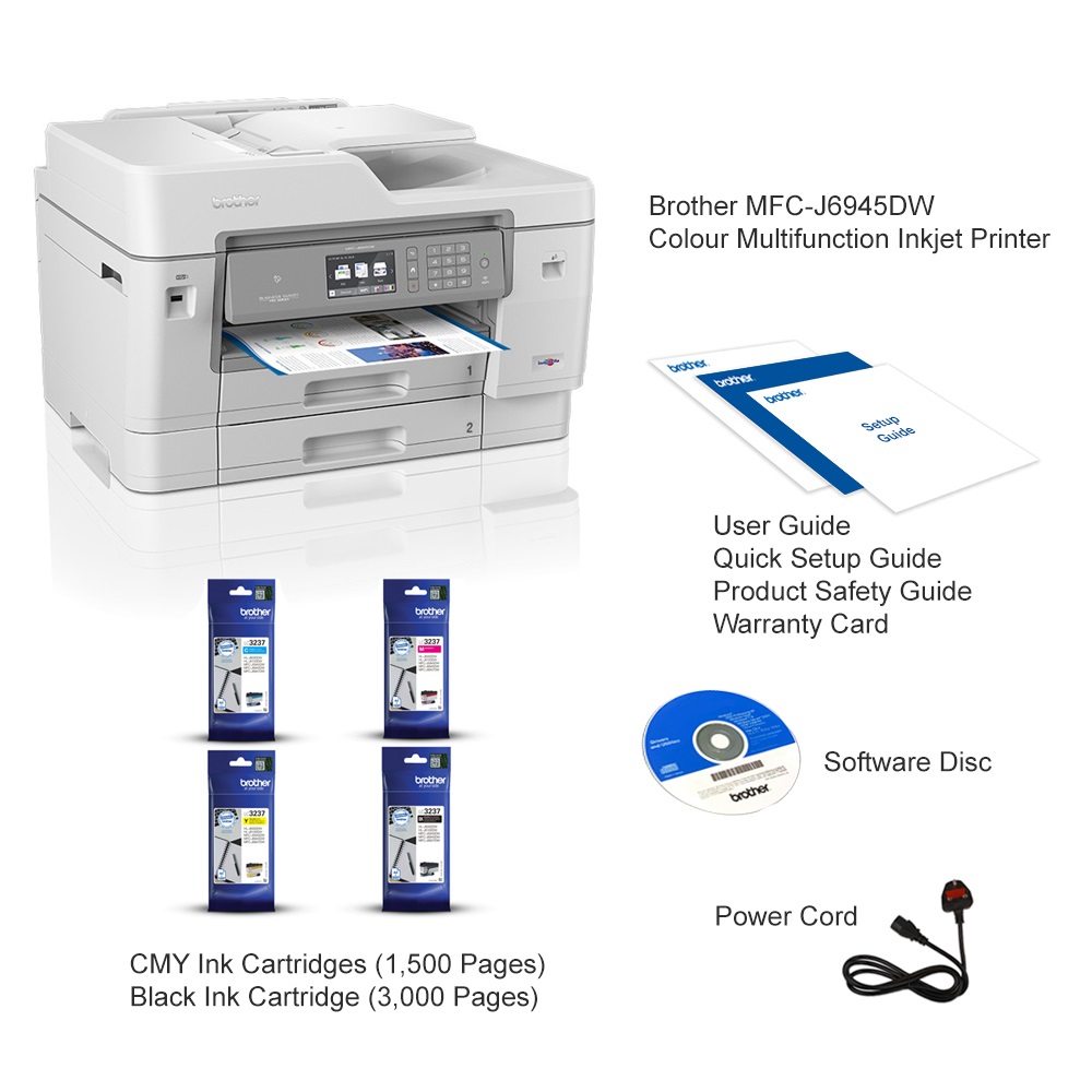 Brother Pinter MFC J6945DW Setup Tech Help